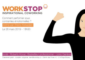 Workshop de Thierry Kebadjian le 26.03.19 à WorkStop à Bogis-Bossey